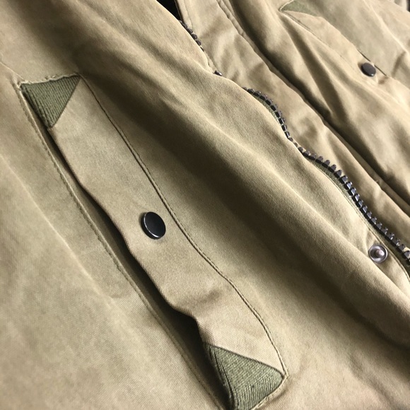 Green Army Winter Parka Luxury - Picture 10 of 10